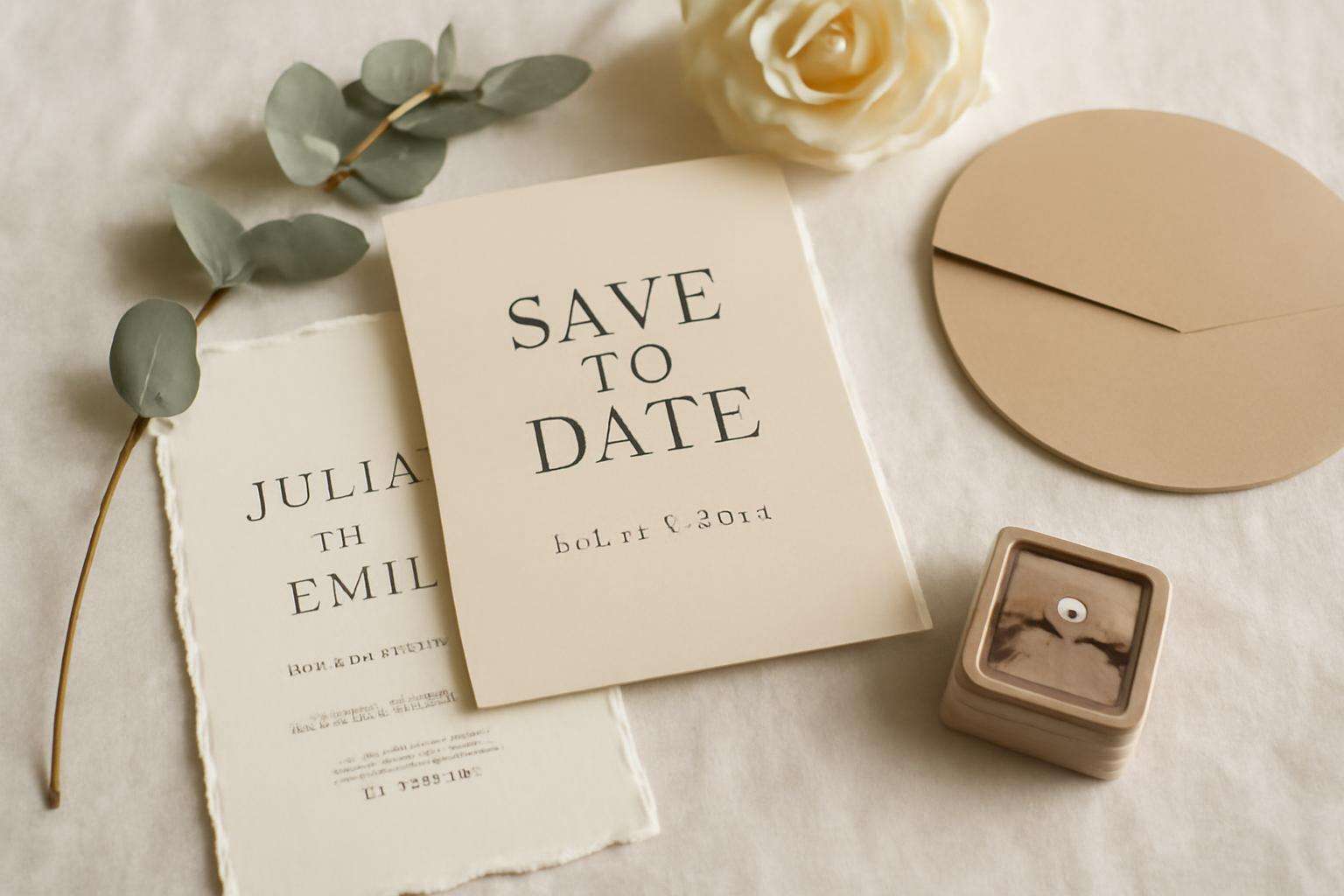 Save the date ötletek egyedi megoldásokkal